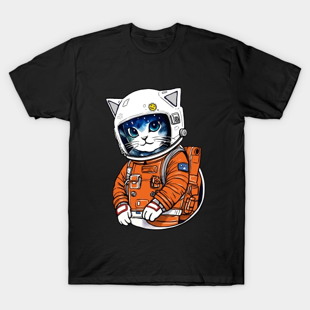 Astro cat T-Shirt by Vec.Art.Store